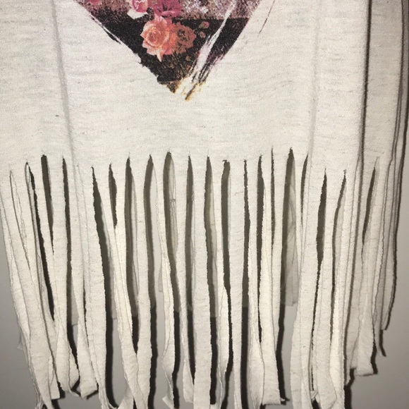 MAURICES Patriotic Fringe Bottom Tank Top~Flag~S - Picture 4 of 8